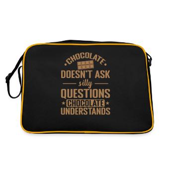 Chocolate Understands Whole Milk Cocoa - Retro Bag - black/gold - Back