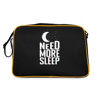 Besoin de plus de sommeil Dream Tired - Sac Retro - noir/or - Dos