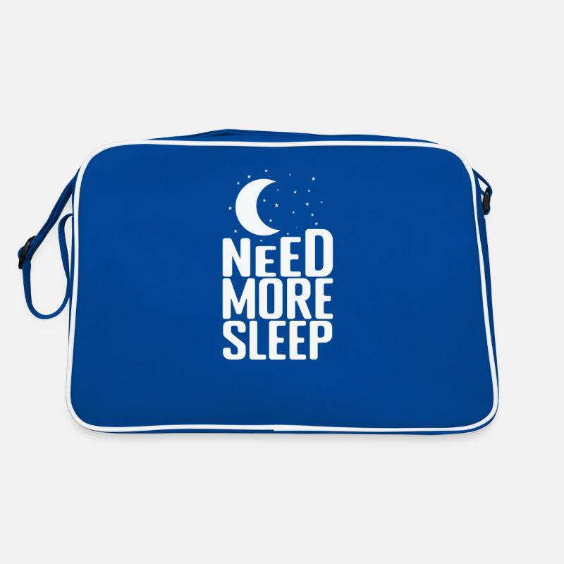 Need More Sleep Dream Tired Retro Bag
