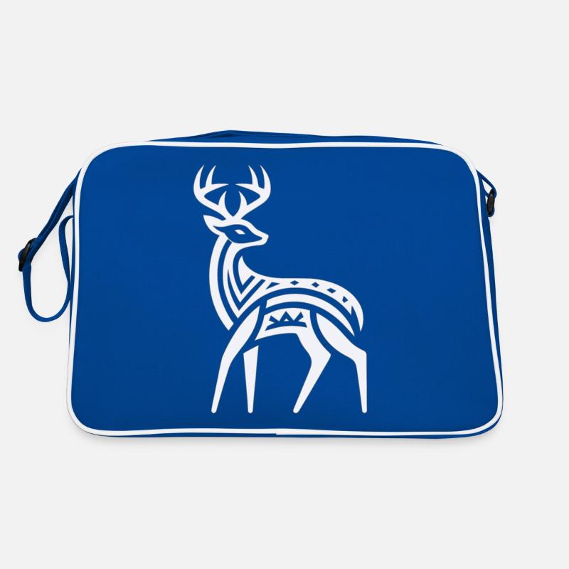 Deer Native American Zodiac Retro Bag