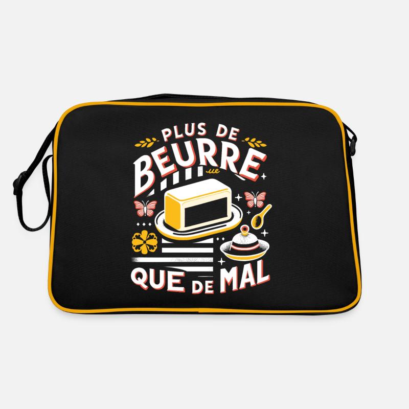 Beurre Breton Plus Que Mal Humour Breizh Bretagne Sac Retro