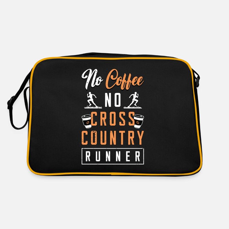 Country Runner Pas de café Pas d’athlétique Amateur de café Sac Retro