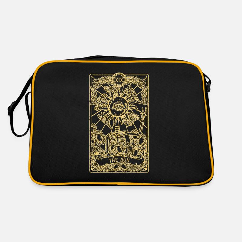 The Sun I Goth Tarot Card I Fortune Teller Retro Tasche