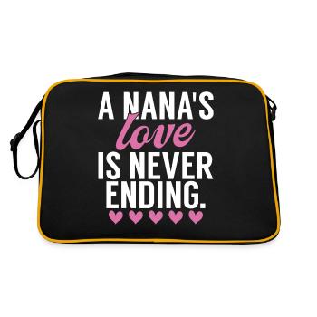 Cadeaux Nana - Sac Retro - noir/or - Dos
