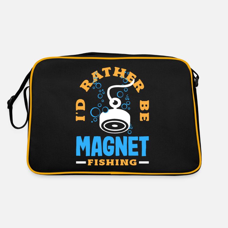 Magnetfischen Detektion Schatzsuche Retro Tasche