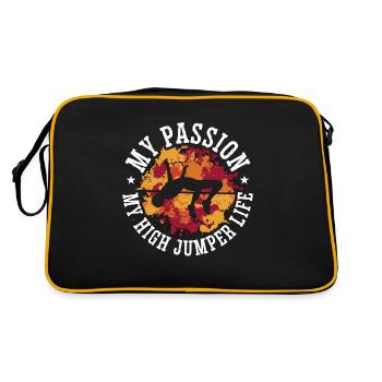 High Jumper My Passion My High Jumper Pole Vault - Retro Bag - black/gold - Back