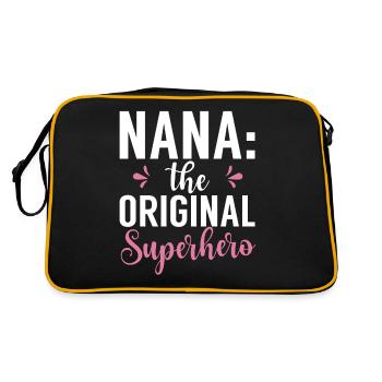 Cadeaux Nana - Sac Retro - noir/or - Dos