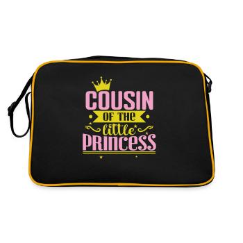 Cousine de la petite princesse - Sac Retro - noir/or - Dos