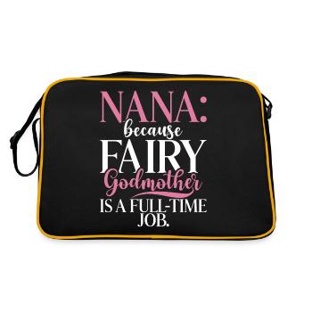 Cadeaux Nana - Sac Retro - noir/or - Dos