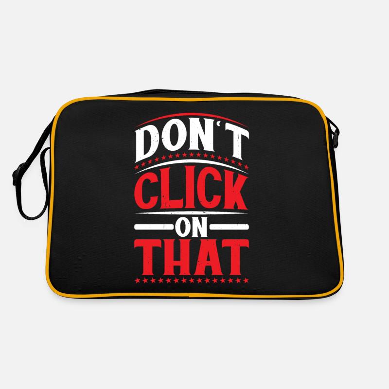 Don't Click On That 6 Retro Bag