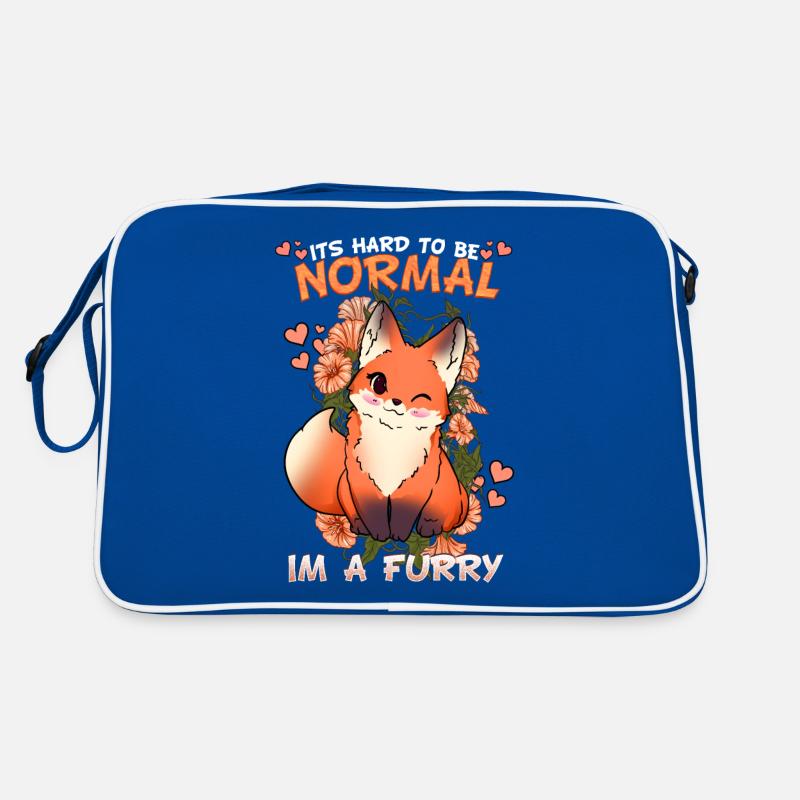 C’est difficile d’être normal, je suis un cosplay à fourrure Sac Retro