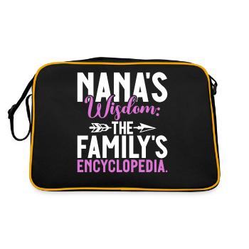 Cadeaux Nana - Sac Retro - noir/or - Dos
