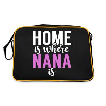 Cadeaux Nana - Sac Retro - noir/or - Dos