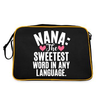 Cadeaux Nana - Sac Retro - noir/or - Dos