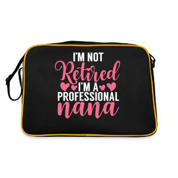 Cadeaux Nana - Sac Retro - noir/or - Dos