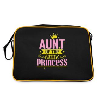 Tante de la petite princesse - Sac Retro - noir/or - Dos