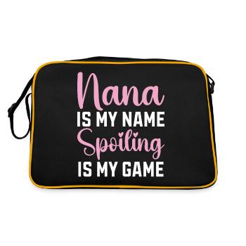 Cadeaux Nana - Sac Retro - noir/or - Dos