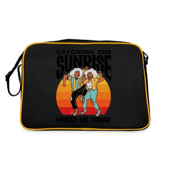 Catching the Sunrise Joyful - Retro Bag - black/gold - Back