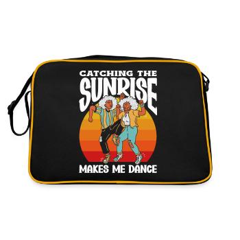 Catching the Sunrise Joyful - Retro Bag - black/gold - Back