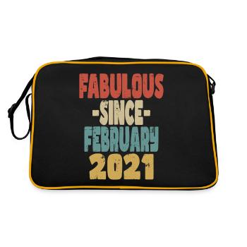 Fabulous February 2021 - Retro Bag - black/gold - Back
