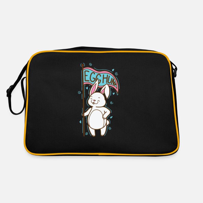 Egg Hunt Ostern Ostereier Retro Tasche