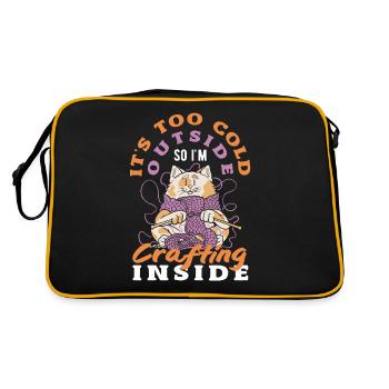 Indoor Creativity - Retro Bag - black/gold - Back