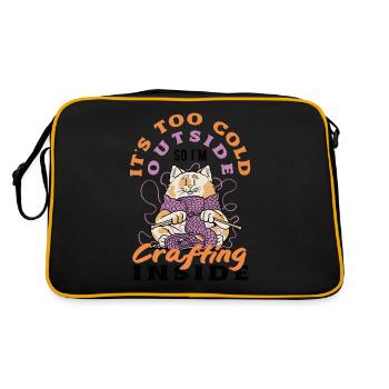 Indoor Creativity - Retro Bag - black/gold - Back