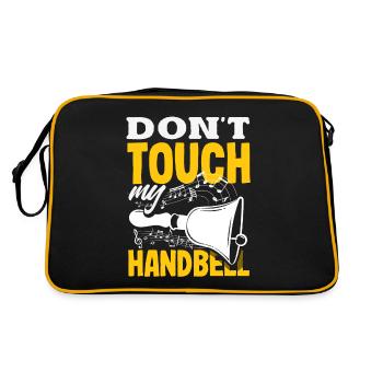 Choral Musical Instrument Hand Bell - Retro Bag - black/gold - Back