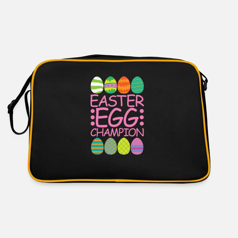 Easter Egg Champion Osterhase Retro Tasche