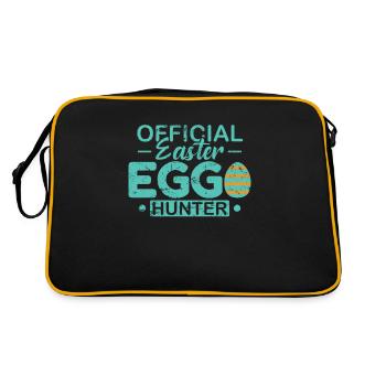 Official Easter Egg Hunter Easter Bunny - Retro Bag - black/gold - Back
