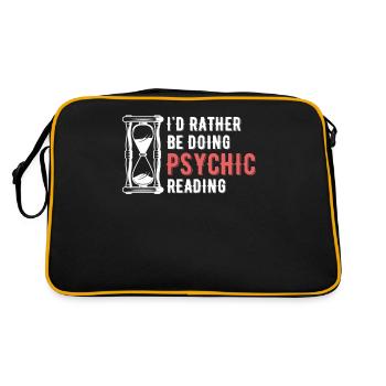 Je préfère les astrologues de cartes psychiques - Sac Retro - noir/or - Dos