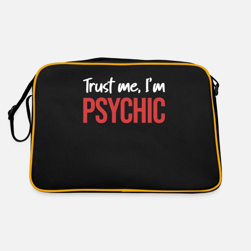 Glaub Mir, Ich Bin Ein Übersinnlicher Retro Tasche