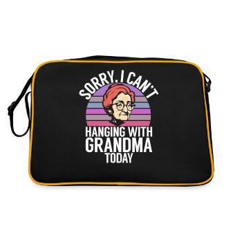 Cadeaux de petite-fille - Sac Retro - noir/or - Dos