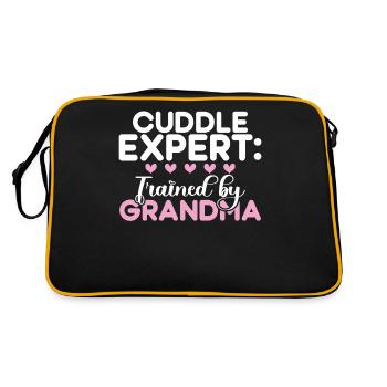 Cadeaux pour les petites-filles - Sac Retro - noir/or - Dos