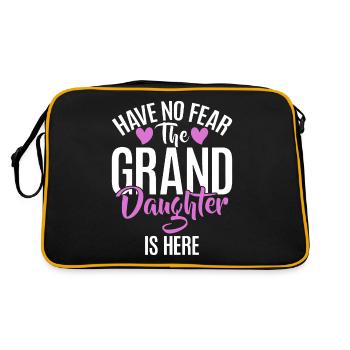 Cadeaux pour les petites-filles - Sac Retro - noir/or - Dos