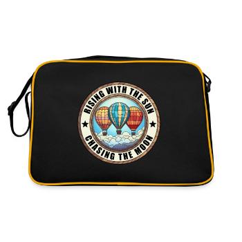Balloon - Retro Bag - black/gold - Back