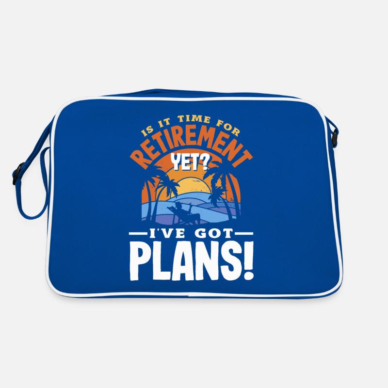 I've Got Plans Enthusiast Retro Tasche