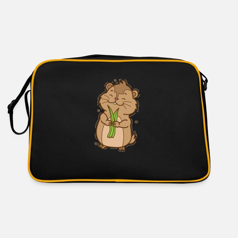 Lemming avec rongeur végétal Sac Retro