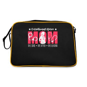 Correctional Nurse Mom The Idol Corrections Nurse - Retro Bag - black/gold - Back