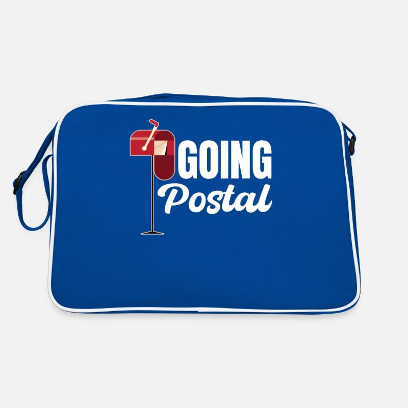Going Funny Worker Postbote Postbote Retro Tasche