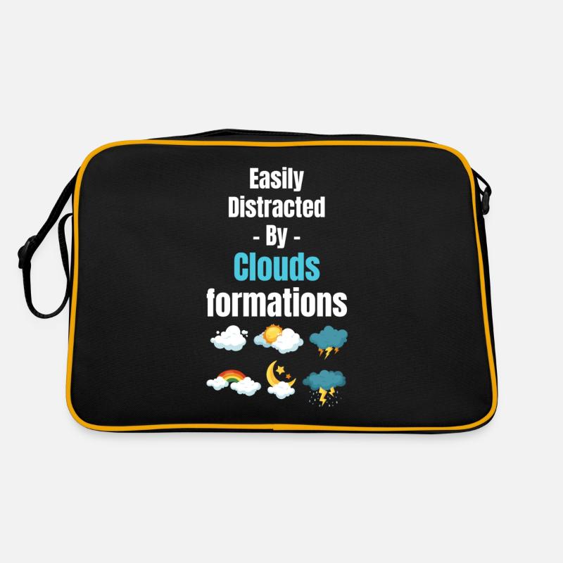 Facilement distrait par des formations nuageuses plus amusantes Sac Retro