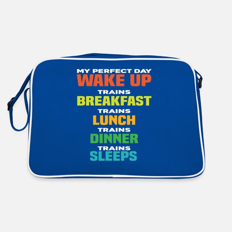 Jour Parfait Trains Train Chemin de fer Sac Retro