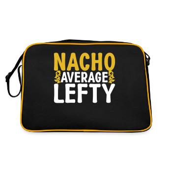 Cadeaux pour gauchers - Sac Retro - noir/or - Dos