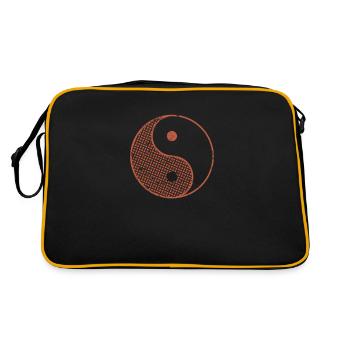 Énergie d’harmonie Yin et Yang - Sac Retro - noir/or - Dos
