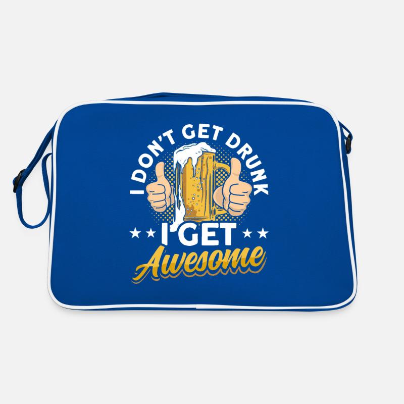 Crawled Pub Crawl Alcohol Drinking Retro Bag