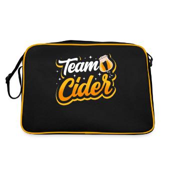 Crawled Pub Crawl Alcohol Drinking - Retro Bag - black/gold - Back