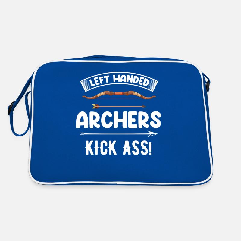L’archer gaucher donne des coups de pied dans le ! Sac Retro