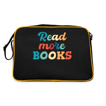 Lire la suite Livres Amateurs de livres Bookish - Sac Retro - noir/or - Dos