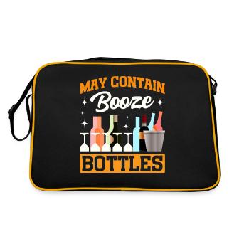 Crawled Pub Crawl Alcool Consommation d’alcool - Sac Retro - noir/or - Dos