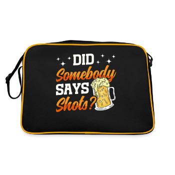 Crawled Pub Crawl Boire de l’alcool - Sac Retro - noir/or - Dos